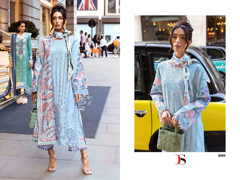 Deepsy Suit Mush Q Vol 3 Cotton Heavy Self Embroidery Digital Printed Salwar Suit
