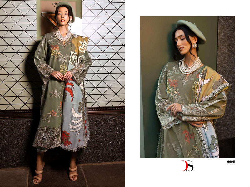 Deepsy Suit Mush Q Vol 3 Cotton Heavy Self Embroidery Digital Printed Salwar Suit