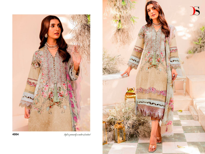 Deepsy Suit Niddle Wonder Premium 2 Pure Cotton Embroidered Work Pakistani Suit