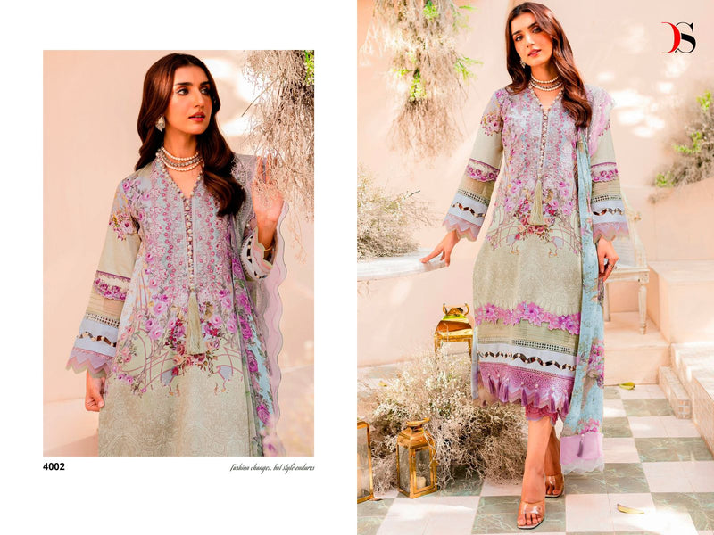 Deepsy Suit Niddle Wonder Premium 2 Pure Cotton Embroidered Work Pakistani Suit
