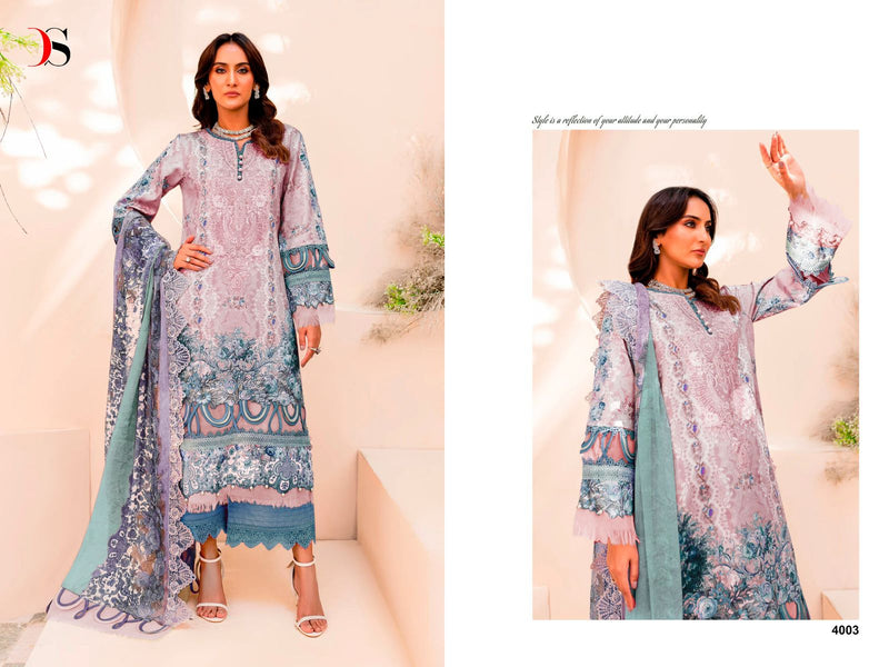 Deepsy Suit Niddle Wonder Premium 2 Pure Cotton Embroidered Work Pakistani Suit