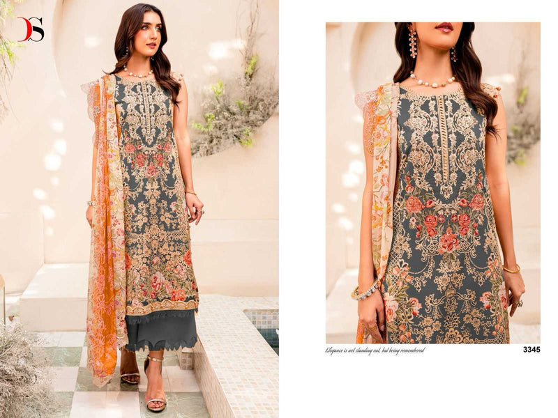Deepsy Suit Niddle Wonder Premium Pure Cotton Embroidery Work Pakistani Suit