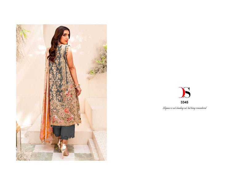 Deepsy Suit Niddle Wonder Premium Pure Cotton Embroidery Work Pakistani Suit