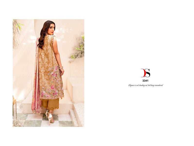 Deepsy Suit Niddle Wonder Premium Pure Cotton Embroidery Work Pakistani Suit