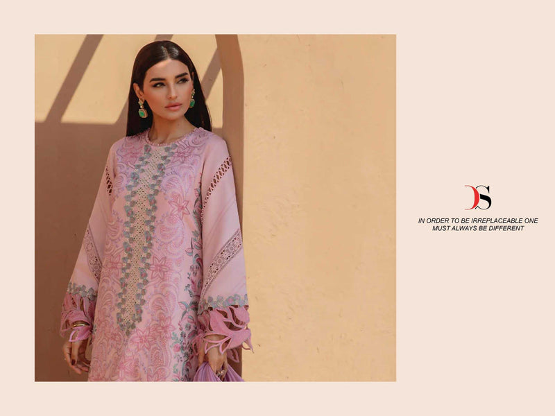 Deepsy Suit Rangrasiya Premium Lawn 24 Pure Cotton Heavy Embroidered Work Salwar Suit