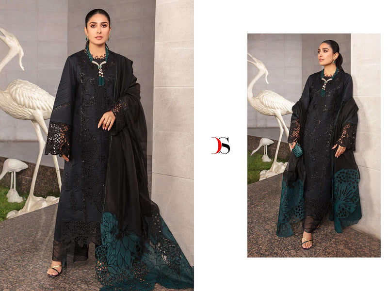 Deepsy Suit Rangrasiya Premium Lawn 24 Vol 2  Cotton With Heavy Self Embroidery Salwar Suit