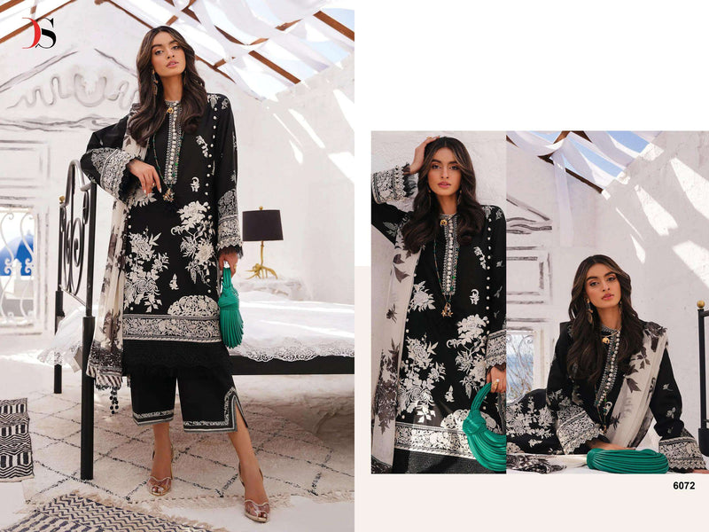 Deepsy Suit Sana Safinaz Muzlin 24 Vol 2 Pure Cotton Embroidered Work Salwar Suit