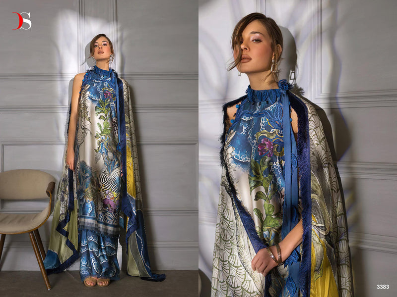 Deepsy Suit Sobia Nazir Silk 24 Pure Japan Silk Digital Print With Embroidery Work Salwar Suit