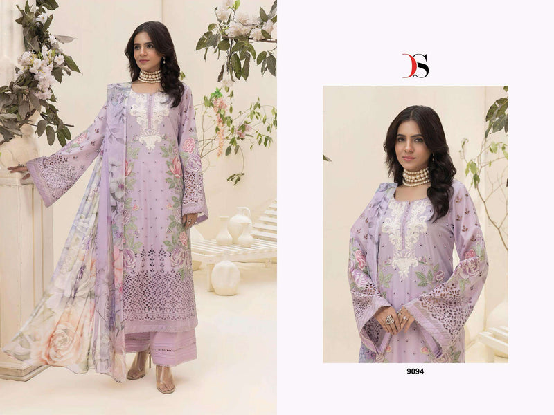 Deepsy Suits Adan Libas Zaira 25 Pure Cotton Embroidered Pakistani Suit