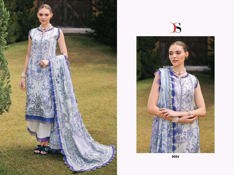 Deepsy Suits Jade Urban Lawn 25 Pure Cotton Embroidered Work Suit