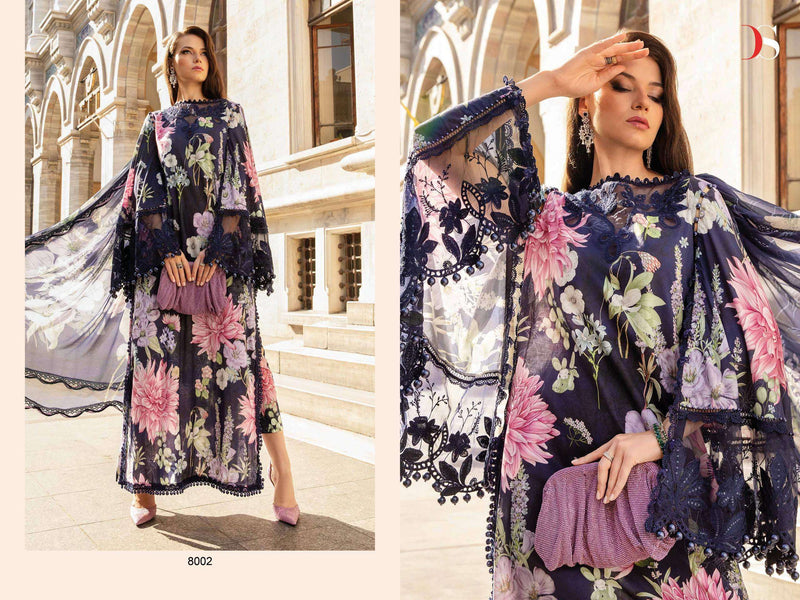 Deepsy Suits Maria B Mprint 24 Vol 4 Pure Cotton Embroidered Work Salwar Suit