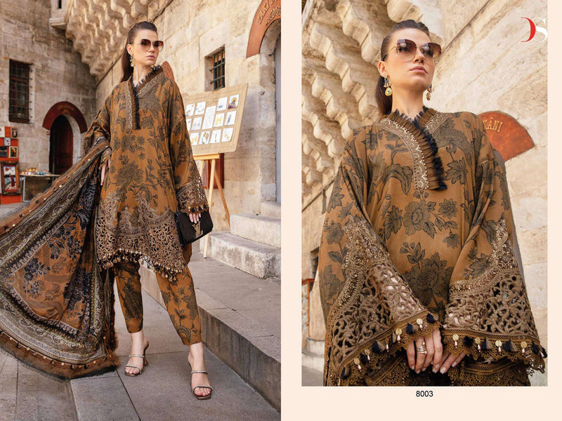 Deepsy Suits Maria B Mprint 24 Vol 4 Pure Cotton Embroidered Work Salwar Suit