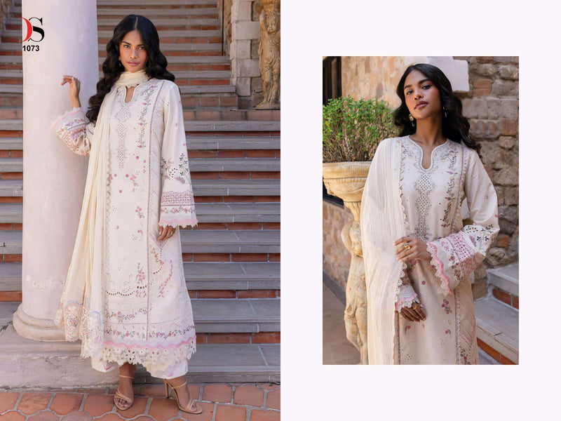 Deepsy Suits Rangrasiya Premium Lawn 25 Vol 2 Pure Cotton Embroidered Salwar Kameez