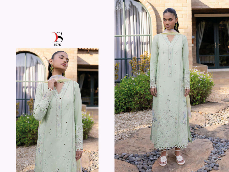 Deepsy Suits Rangrasiya Premium Lawn 25 Vol 2 Pure Cotton Embroidered Salwar Kameez