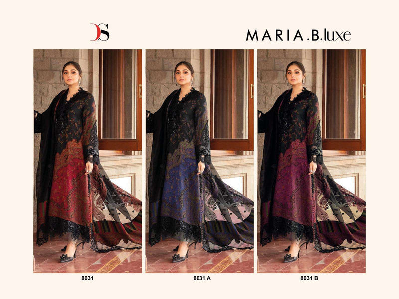 Deepsy Suits Maria B Luxe 8031 Cotton Print With Embroidery Work Salwar Suit