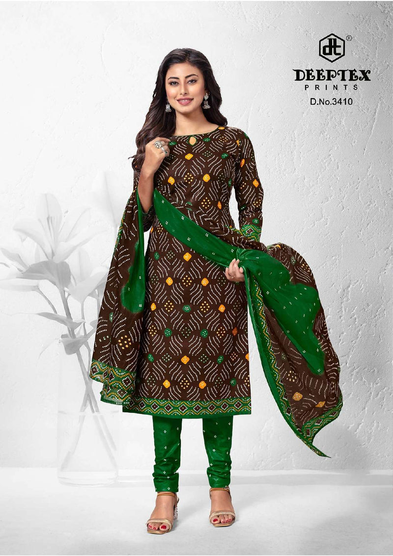 Deeptex Prints Classic Chunaris Vol 34 Pure Cotton Printed Casual Salwar Suit