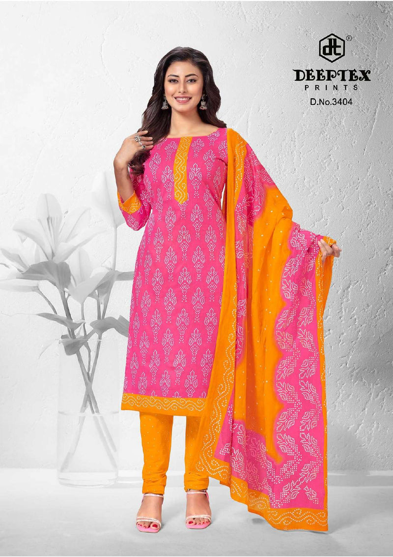 Deeptex Prints Classic Chunaris Vol 34 Pure Cotton Printed Casual Salwar Suit