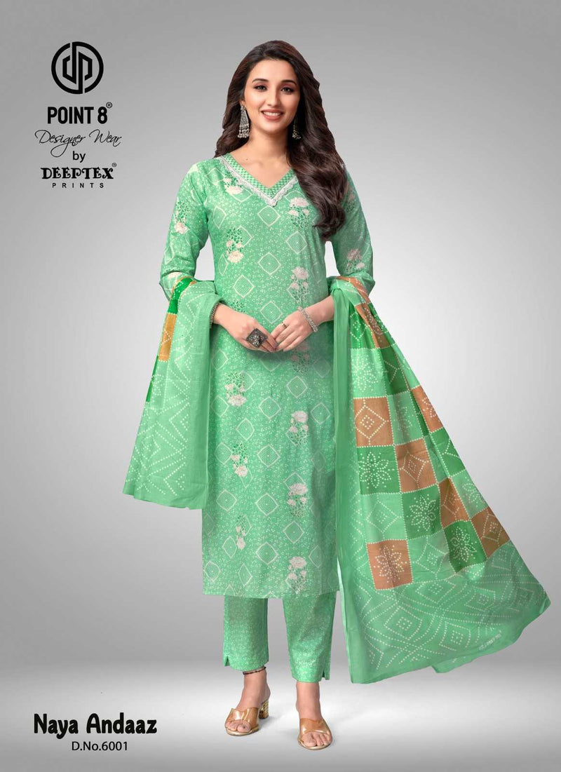 Deeptex Prints Naya Andaaz Vol 6 Cotton Daily Wear Combo Set Of Kurti