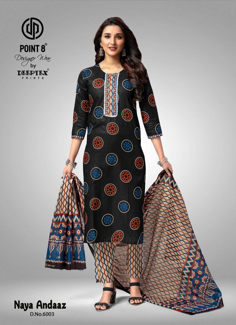 Deeptex Prints Naya Andaaz Vol 6 Cotton Daily Wear Combo Set Of Kurti