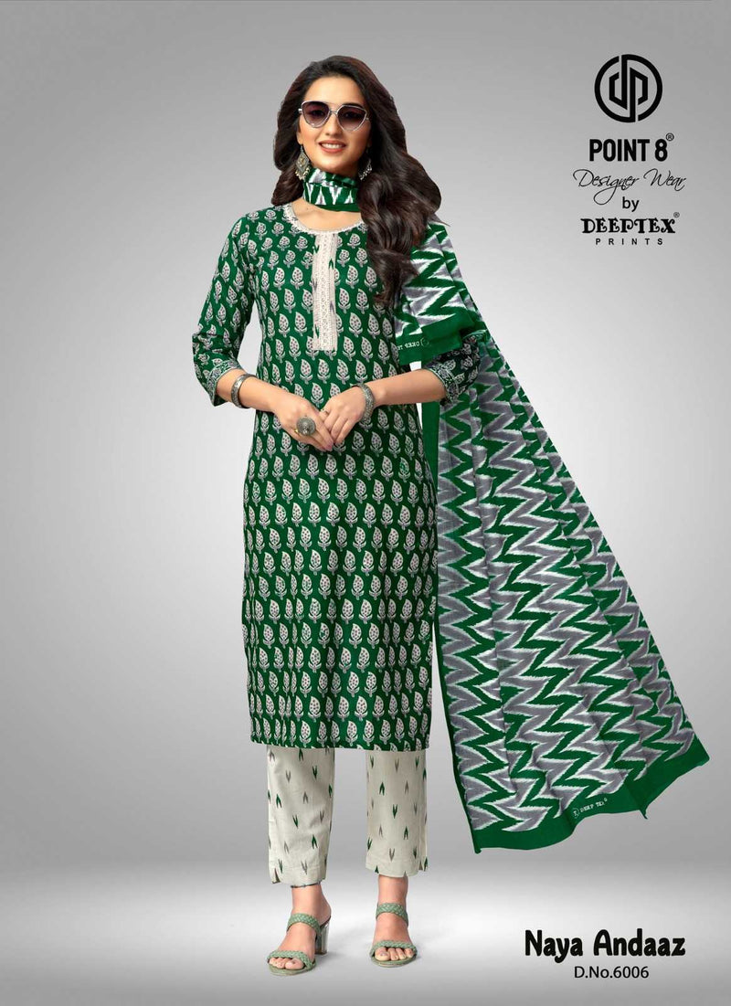 Deeptex Prints Naya Andaaz Vol 6 Cotton Daily Wear Combo Set Of Kurti