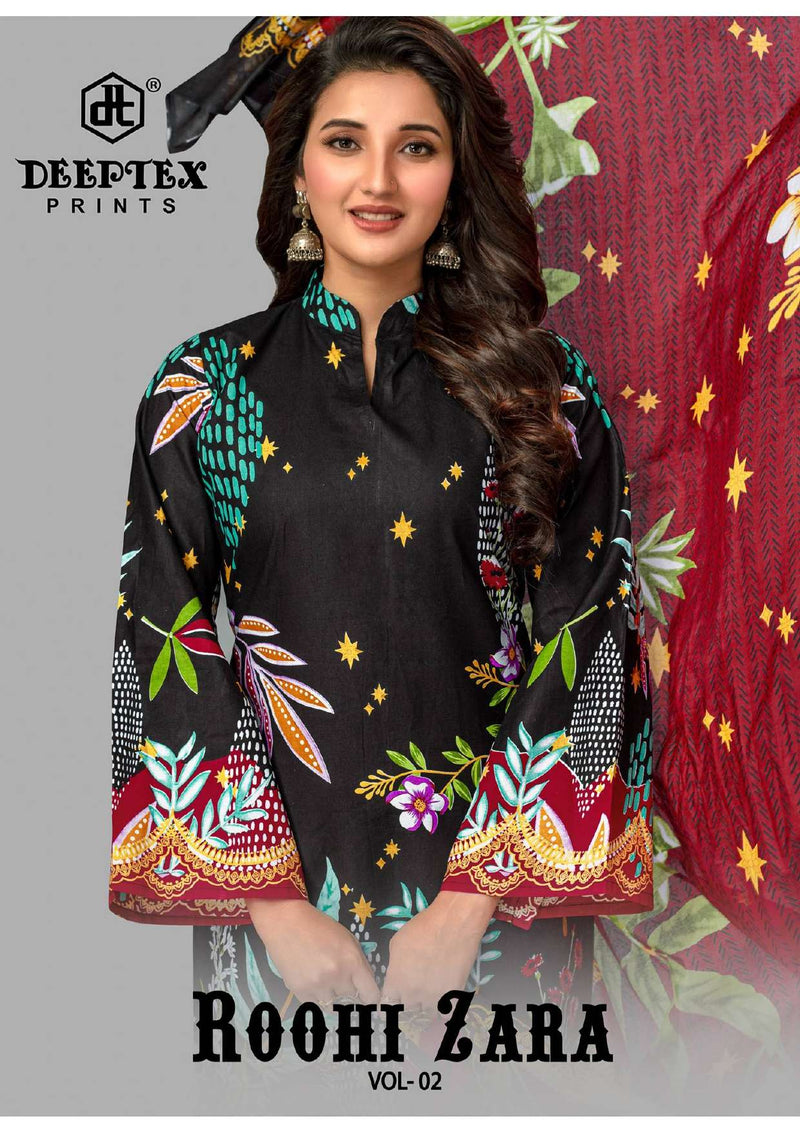 Deeptex Prints Roohi Zara Vol 2 Lawn Cotton Daily Wear Salwar Kameez