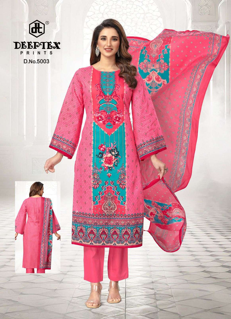 Deeptex Prints Roohi Zara Vol 5 Pure Lawn Print Casual Wear Salwar Suit