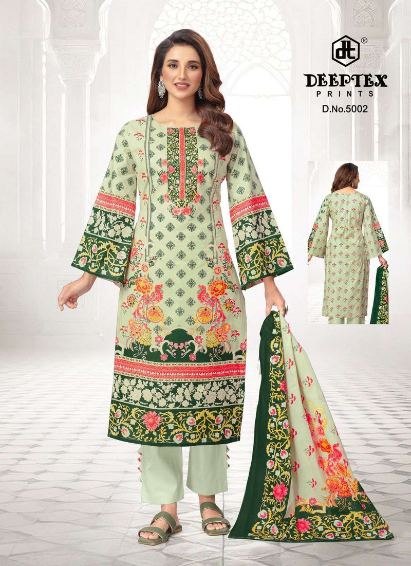 Deeptex Prints Roohi Zara Vol 5 Pure Lawn Print Casual Wear Salwar Suit