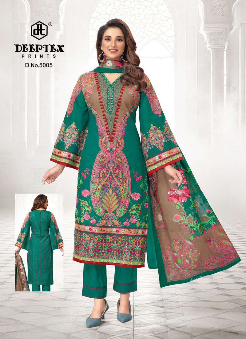 Deeptex Prints Roohi Zara Vol 5 Pure Lawn Print Casual Wear Salwar Suit