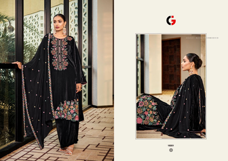 Deepsy Suits Gull Jee Ek Noor Velvet With Embroidery Winter Suits Collection
