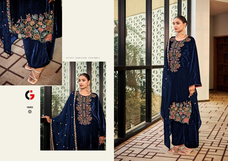 Deepsy Suits Gull Jee Ek Noor Velvet With Embroidery Winter Suits Collection