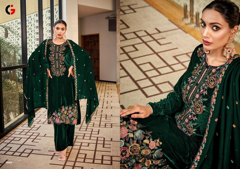 Deepsy Suits Gull Jee Ek Noor Velvet With Embroidery Winter Suits Collection