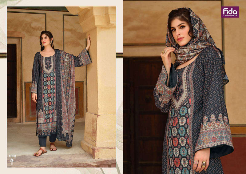 Fida Ekansh Pashmina Digital Printed Winter Wear Salwar Suit Collection