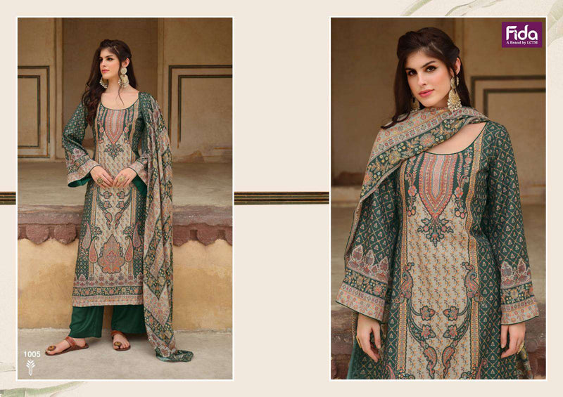 Fida Ekansh Pashmina Digital Printed Winter Wear Salwar Suit Collection