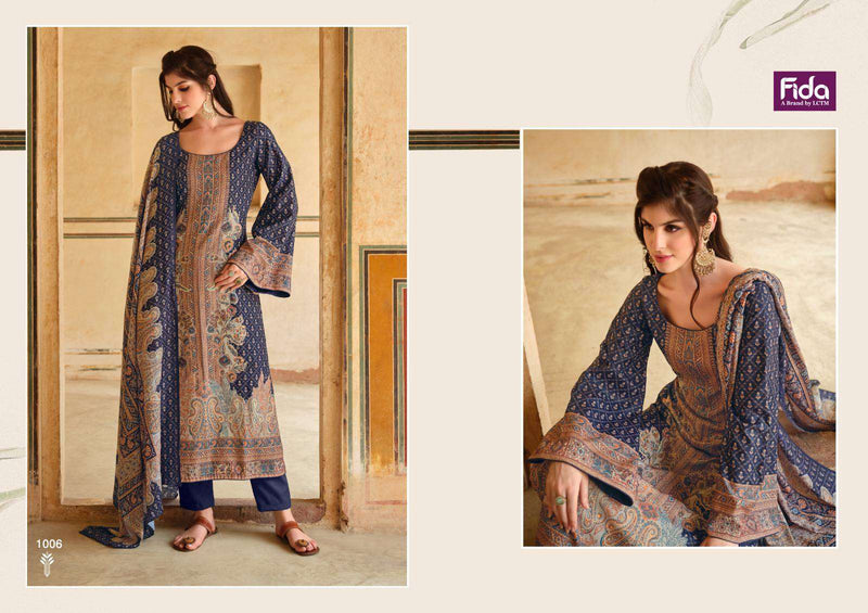 Fida Ekansh Pashmina Digital Printed Winter Wear Salwar Suit Collection