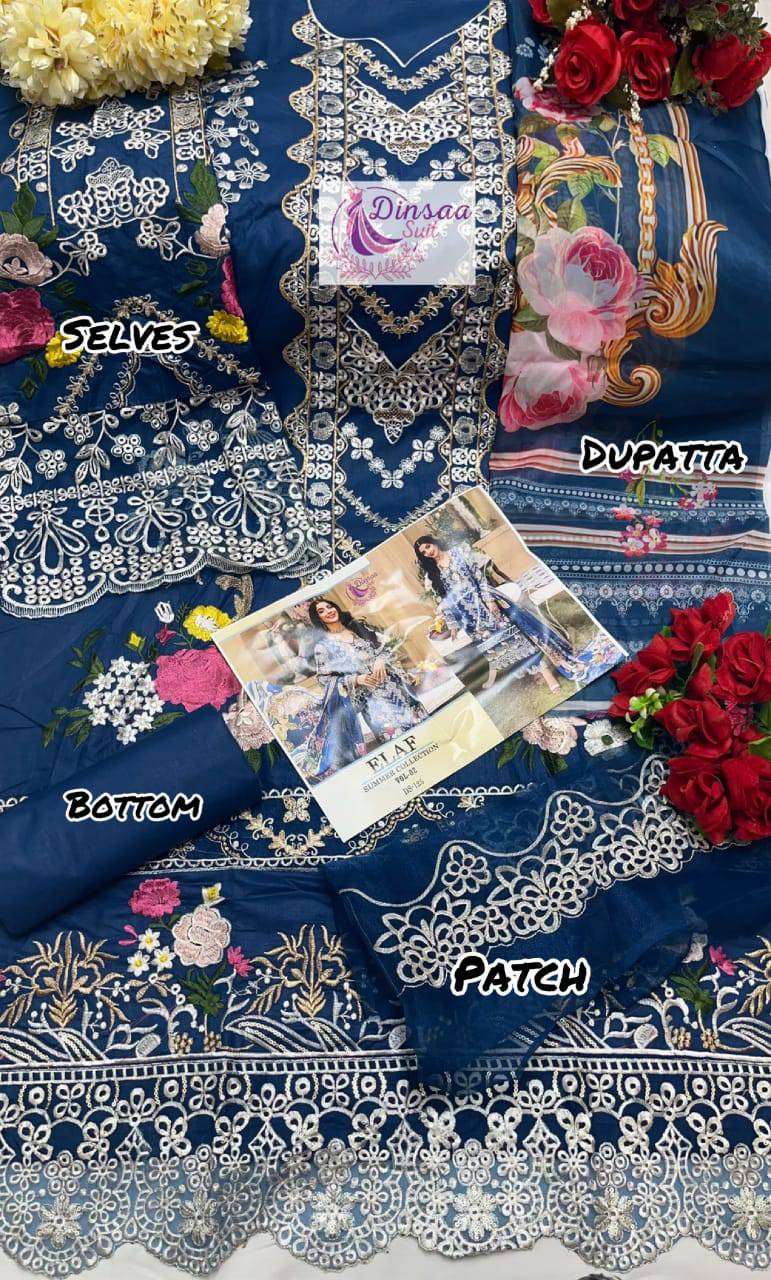 Dinsaa Suit Elaf Summer Collection Vol 2 Nx Cotton Embroidery Designer Salwar Kameez