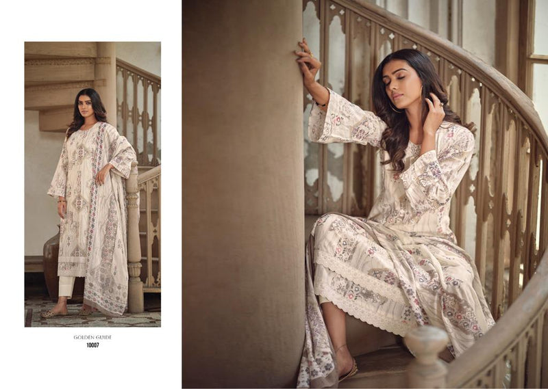 Kilory Trends Evelyn Lawn Cotton Khaddi Foil Printing Fancy Embroidery Work Partywear Salwar Suits