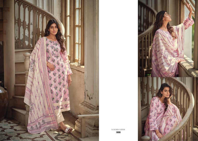 Kilory Trends Evelyn Lawn Cotton Khaddi Foil Printing Fancy Embroidery Work Partywear Salwar Suits