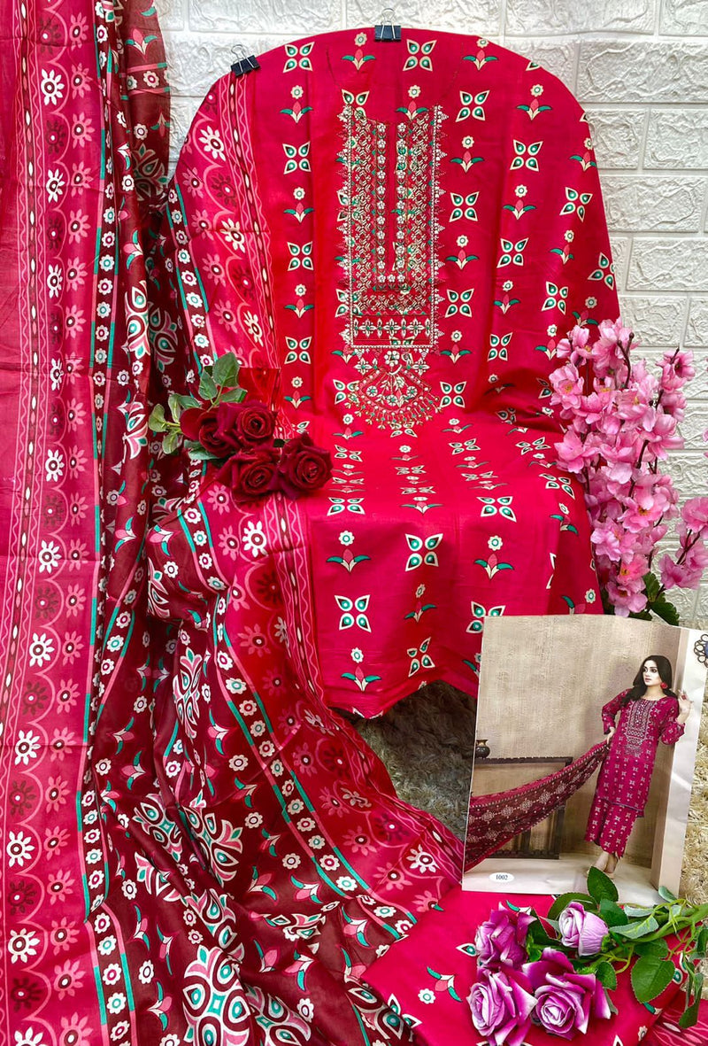 Hala Ezra Vol 1 Cambric Cotton Heavy Self Embroidery Work Fancy Salwar Kameez