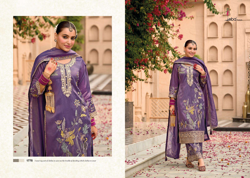 Eba Lifestyle Mayra Simar With Embroidery Work Partywear Kurti