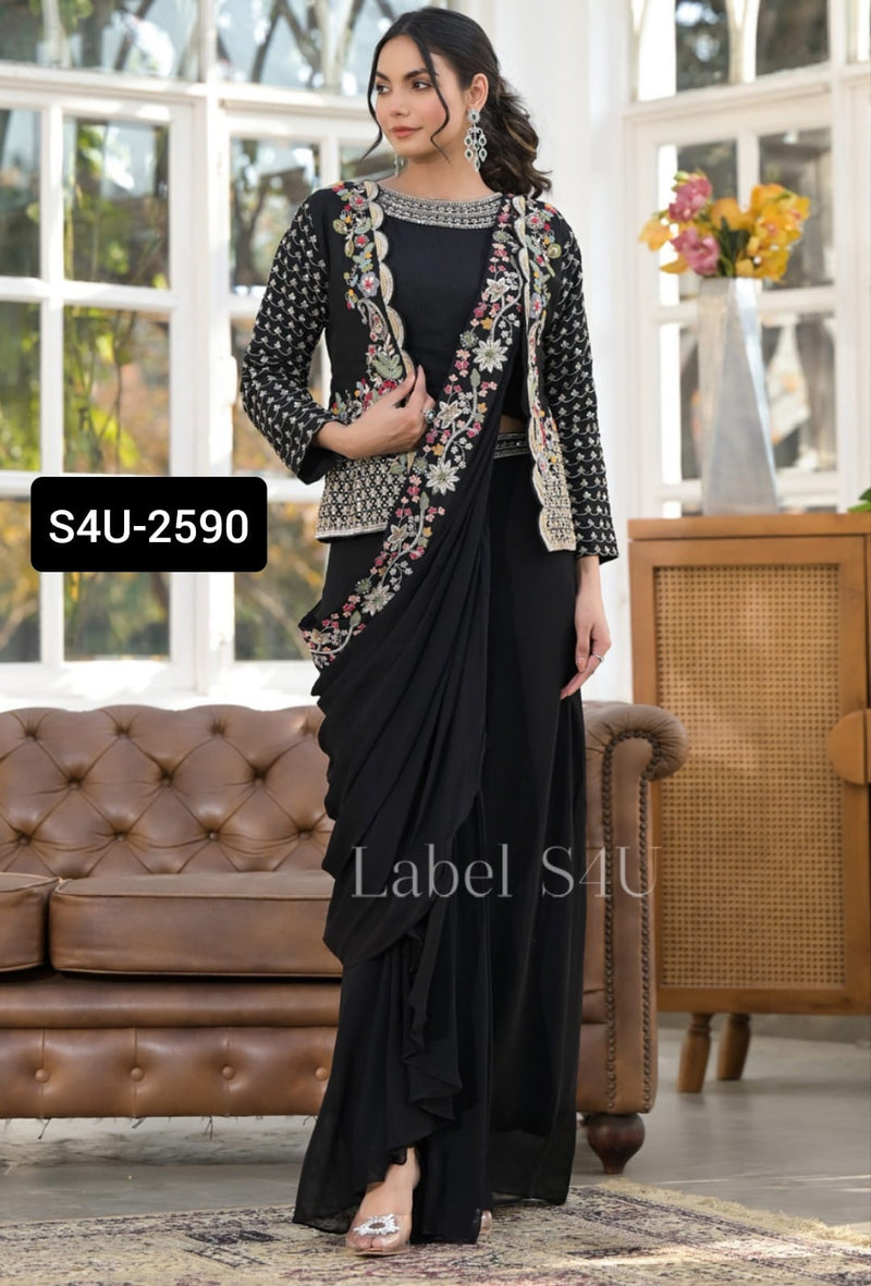 S4u Shivali Dno 2590 Fancy Stylish Party Wear Designer Kurti