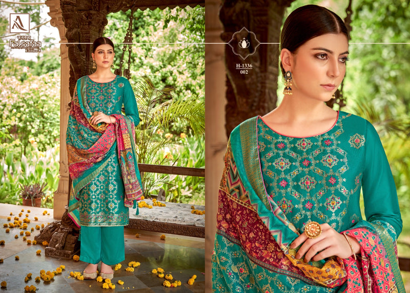 Alok Suit Falsafaa Edition Vol 8 Jacquard With Elegant Hand Work Suits