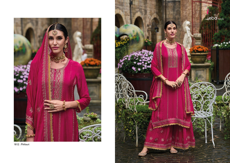Eba Lifestyle Fhillauri Chinon With Embroidery Designer Salwar Suits