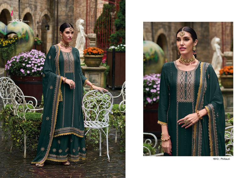 Eba Lifestyle Fhillauri Chinon With Embroidery Designer Salwar Suits