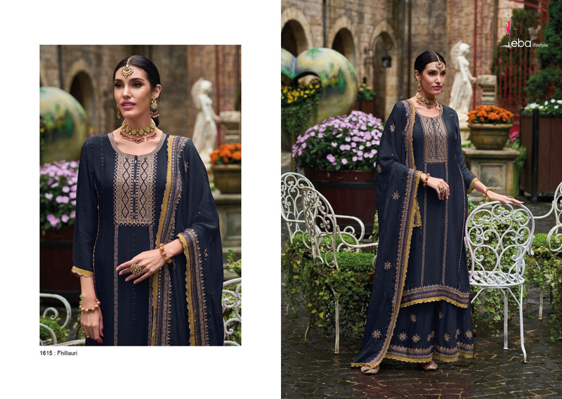 Eba Lifestyle Fhillauri Chinon With Embroidery Designer Salwar Suits