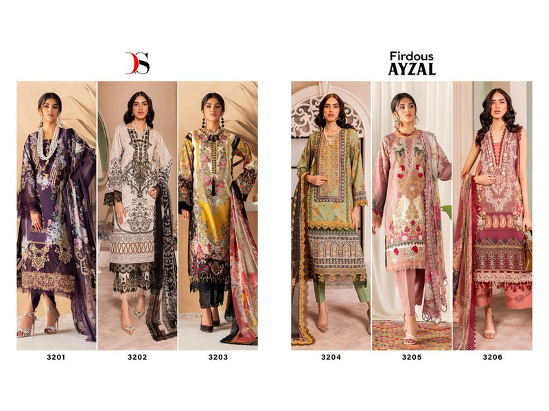 Deepsy Suits Firodus Ayzeal Cotton Print With Embroidery Patch Work Designer Suits