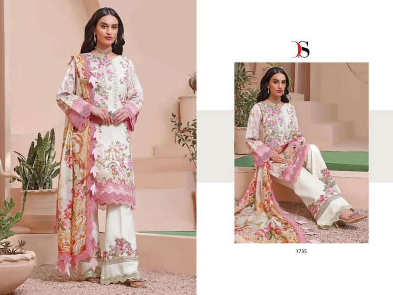 Deepsy Suits Firdous Best Of Queens Court Cotton With Fancy Embroidery Salwar Kameez