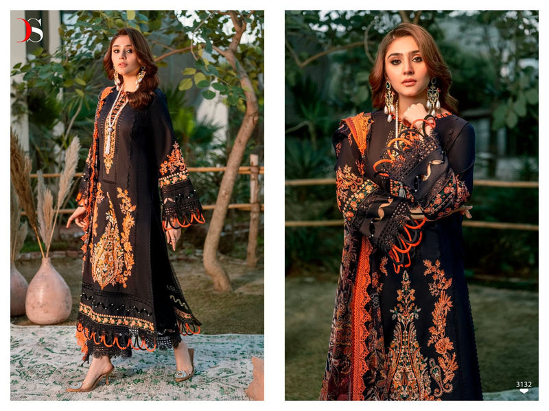Deepsy Suits Firdous Ombre Embroidered Vol 2 Super Nx Cotton Embroidery Salwar Kameez