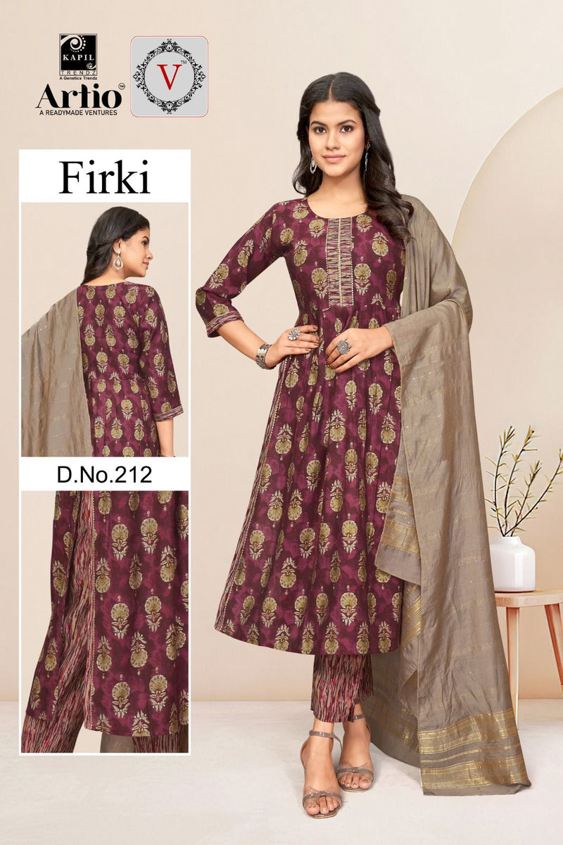 Kapil Trendz Firki Modal Print With Fancy Designer Kurti Combo