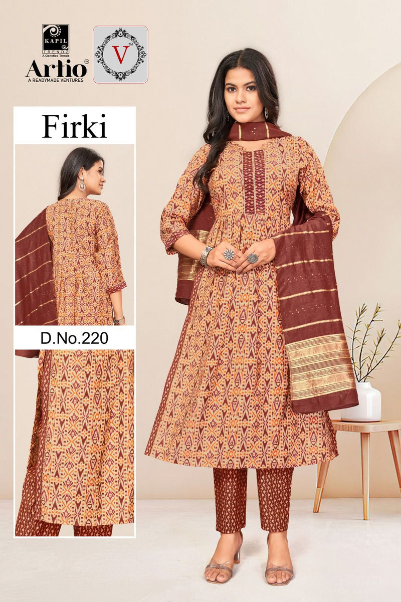 Kapil Trendz Firki Modal Print With Fancy Designer Kurti Combo