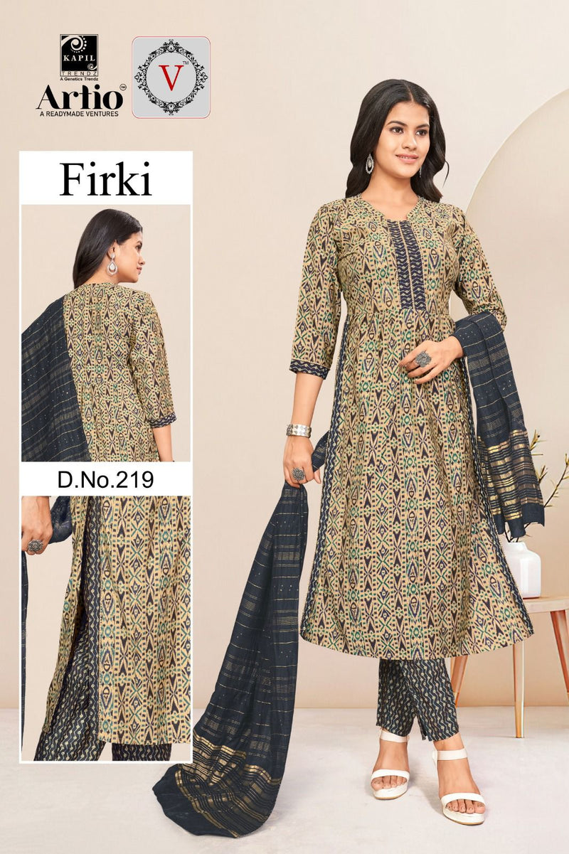 Kapil Trendz Firki Modal Print With Fancy Designer Kurti Combo